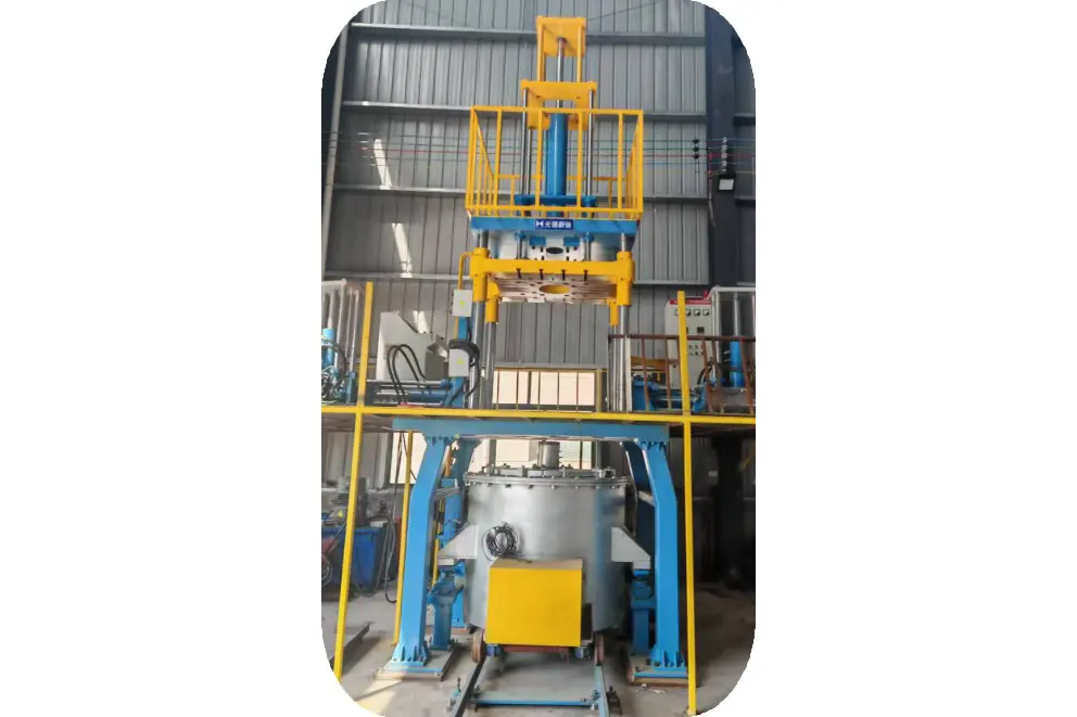 Low pressure casting machine